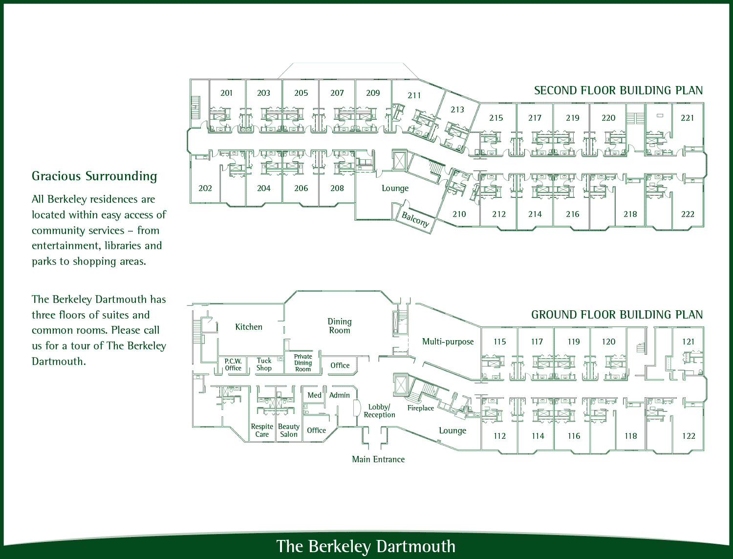 Dartmouth Floor Plans